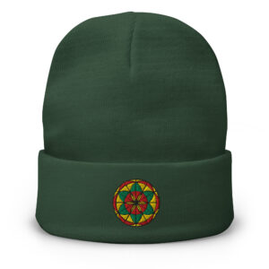 WELCOME faso flare embroidered beanie