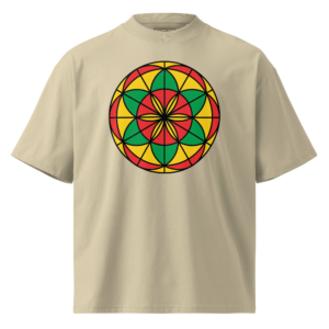 WELCOME faso flare mandala t shirt